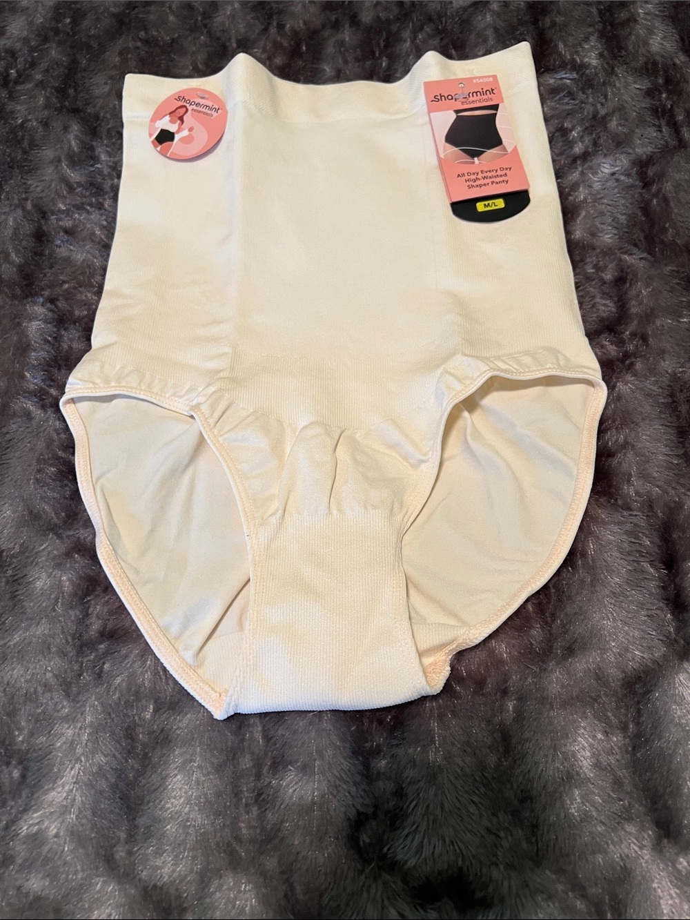 Shapermint High-Waist Shaper Panty in Beige, M/L